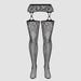 Bas porte-jarretelles S206 noir