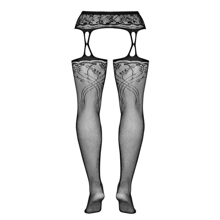 Bas porte-jarretelles S206 noir
