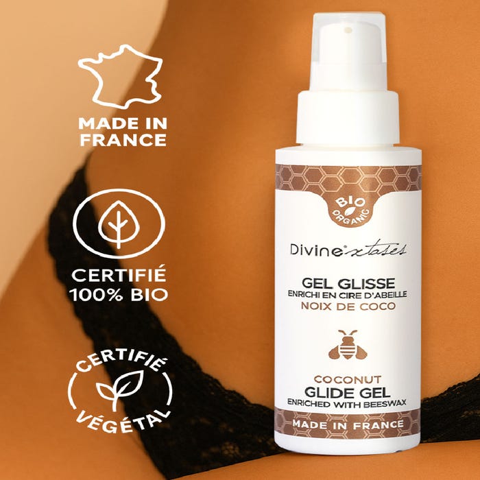 Gel glisse noix de coco bio 100 ml