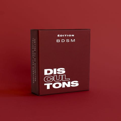 Jeu de cartes Discultons BDSM