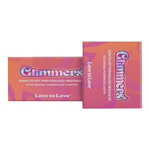 Jeu à gratter pour couple Glimmers