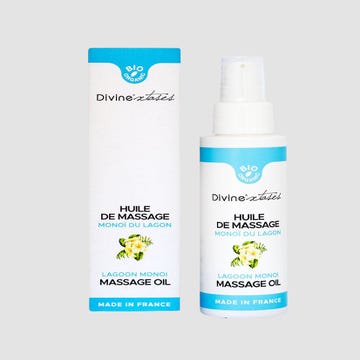 Huile de massage monoï bio 100 ml