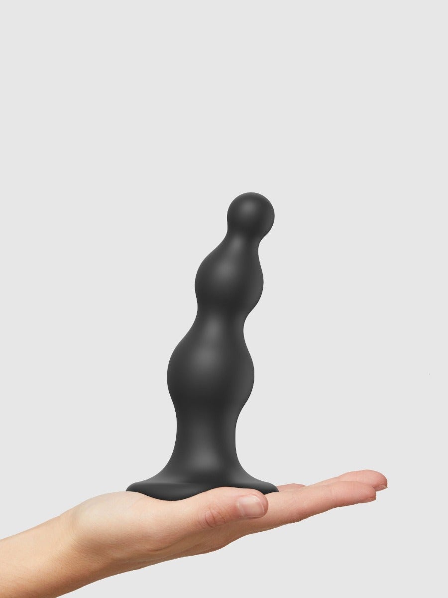 Dildo Plug Anal Beads noir M