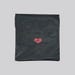 Pochette de rangement pour sextoys coeur rouge large