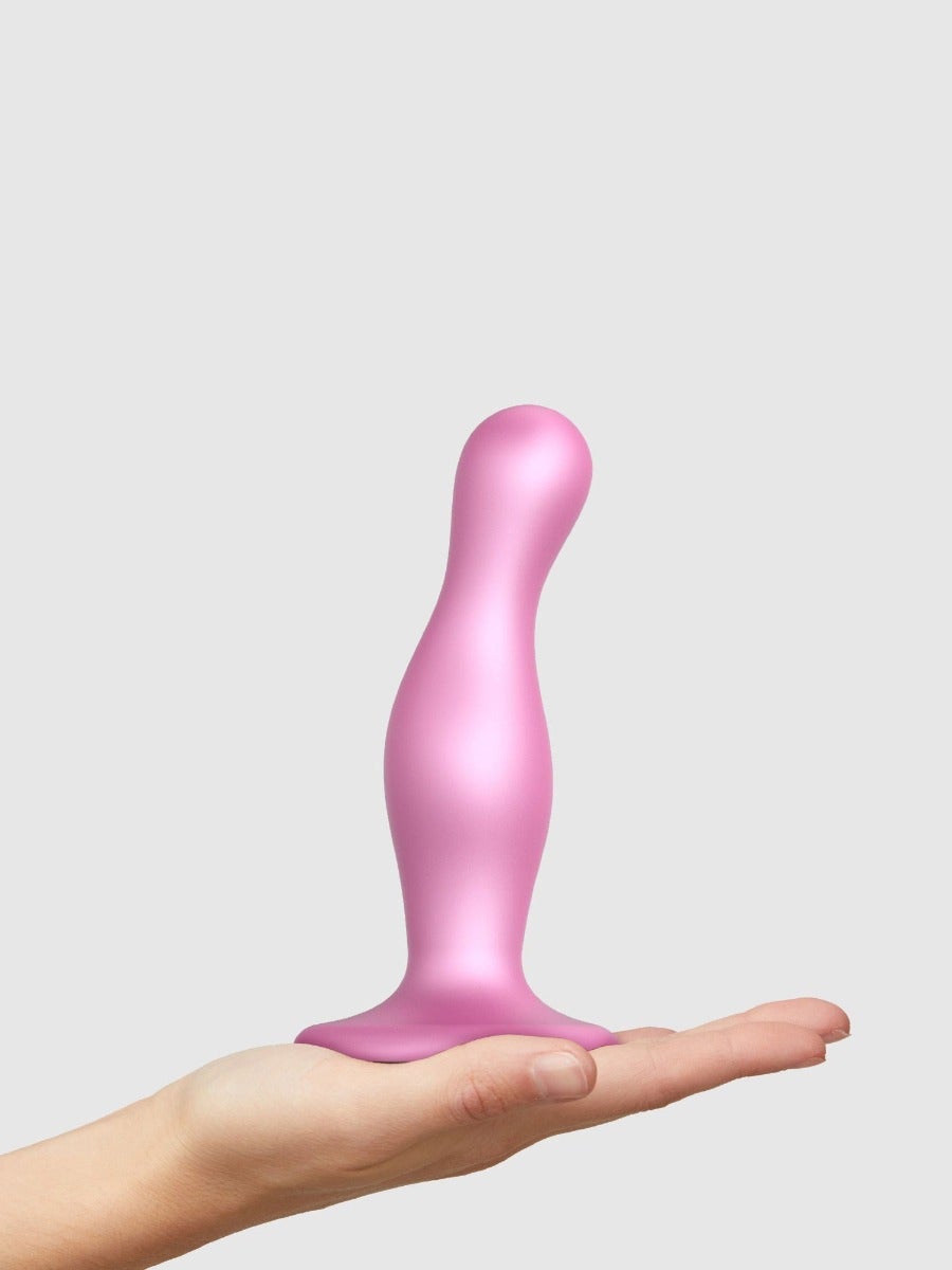 Dildo Plug Anal Curvy rose M