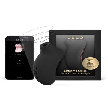 Stimulateur clitoridien connecté sonique LELO Sona 3 Cruise noir
