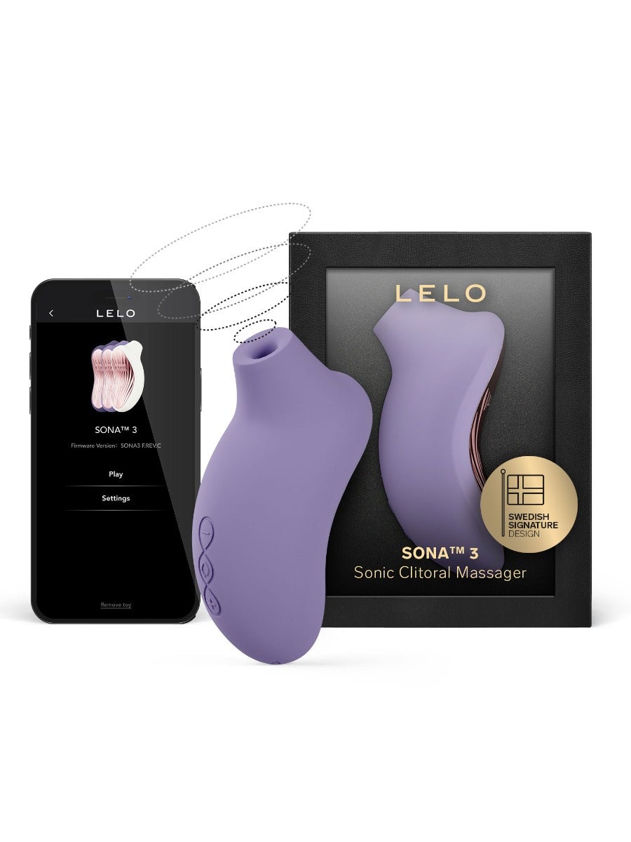 Stimulateur clitoridien connecté sonique LELO Sona 3 violet