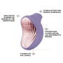 Stimulateur clitoridien connecté sonique LELO Sona 3 violet