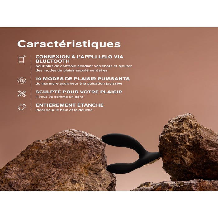 Stimulateur prostatique connecté LELO Hugo 2