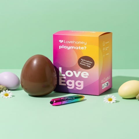 Oeuf surprise en chocolat aphrodisiaque Love Egg