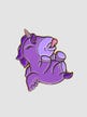 Pin's licorne violet Unipin Karma Lilac