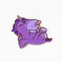 Pin's licorne violet Unipin Karma Lilac
