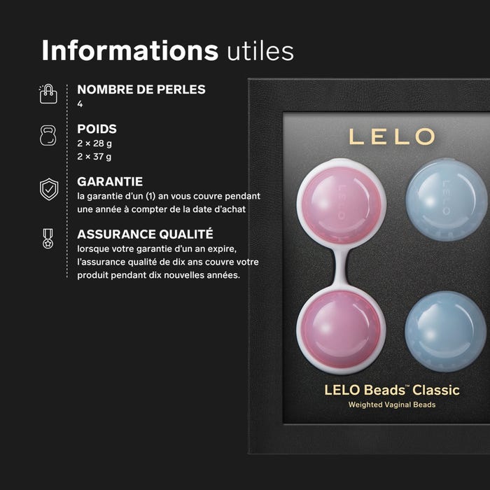 Boules de geisha LELO Beads Classic