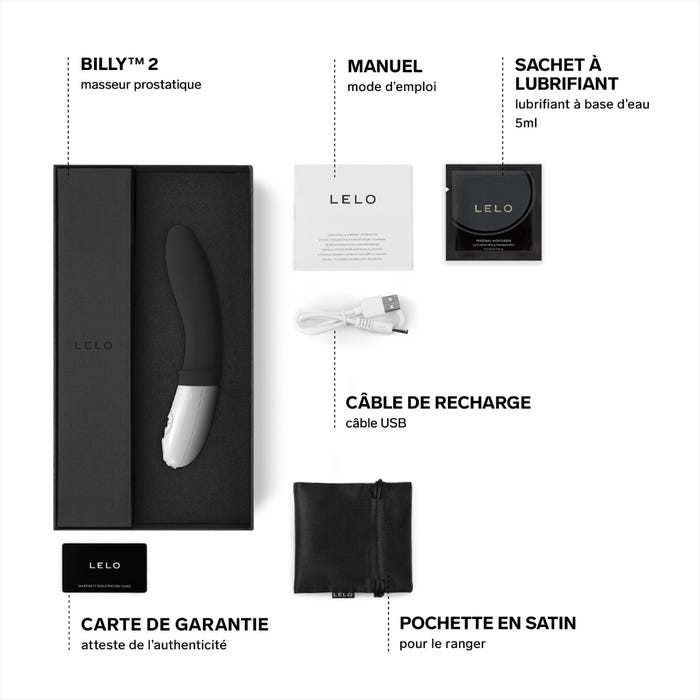 Stimulateur prostatique LELO Billy 2