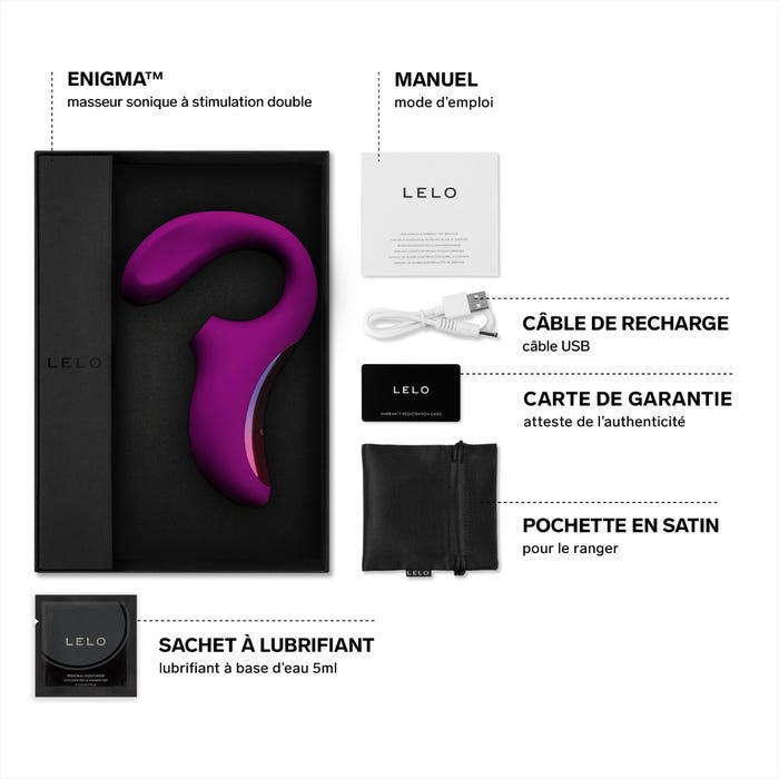 Stimulateur clitoridien sonique LELO Enigma