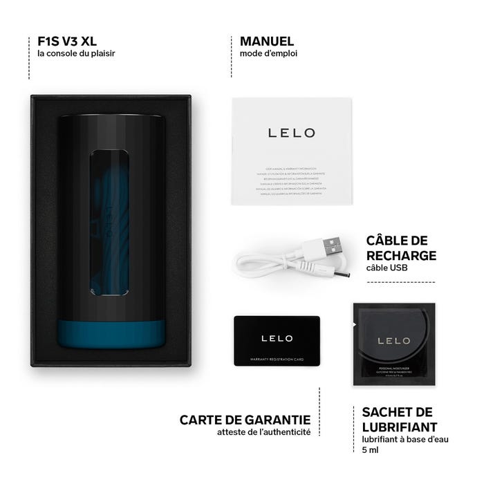 Masturbateur connecté LELO F1S V3 XL