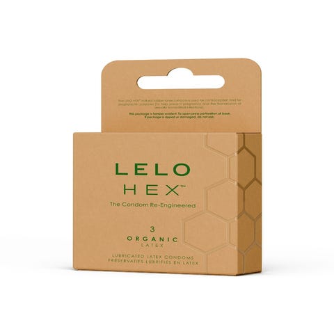 Préservatifs LELO Hex Organic boîte de 3