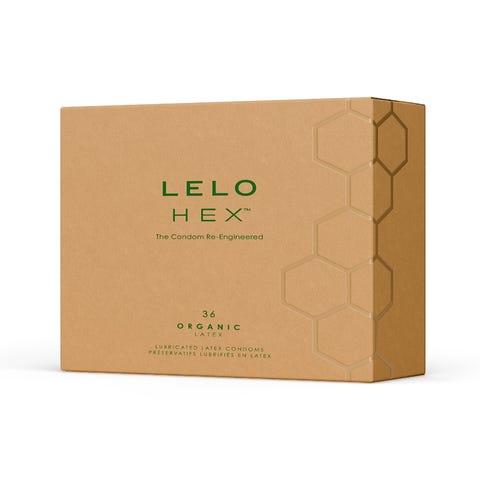 Préservatifs LELO Hex Organic boîte de 36