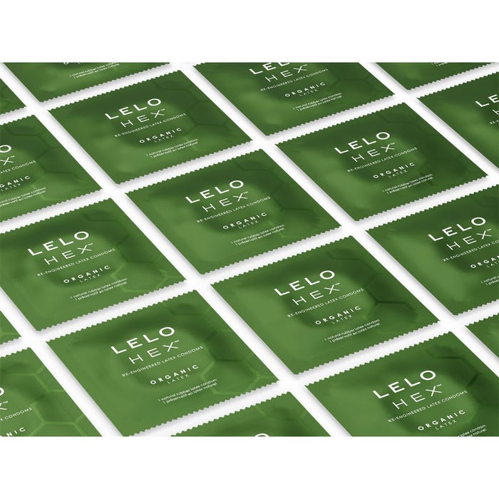 Préservatifs LELO Hex Organic boîte de 36
