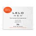 Préservatifs LELO Hex Original boîte de 36
