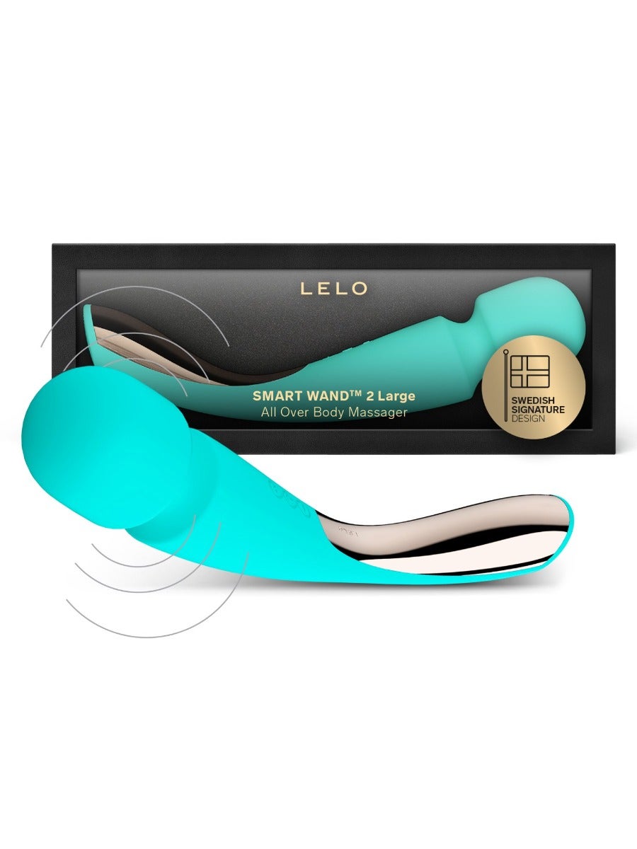 Vibromasseur wand LELO Smart Wand 2 Large turquoise 5