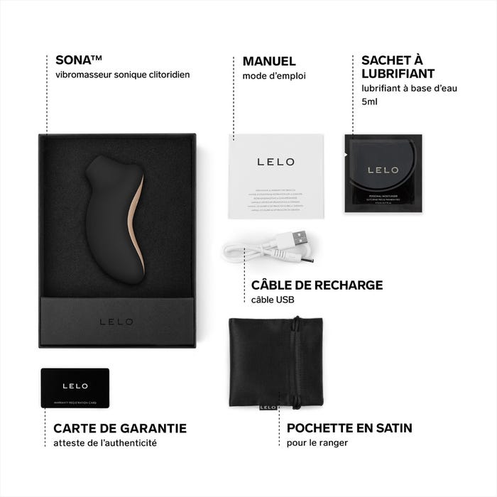 Stimulateur clitoridien sonique LELO Sona