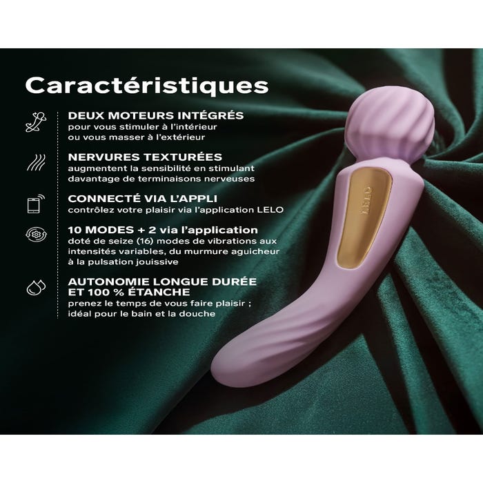 Vibromasseur wand double LELO Switch