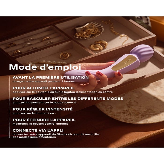 Vibromasseur wand double LELO Switch
