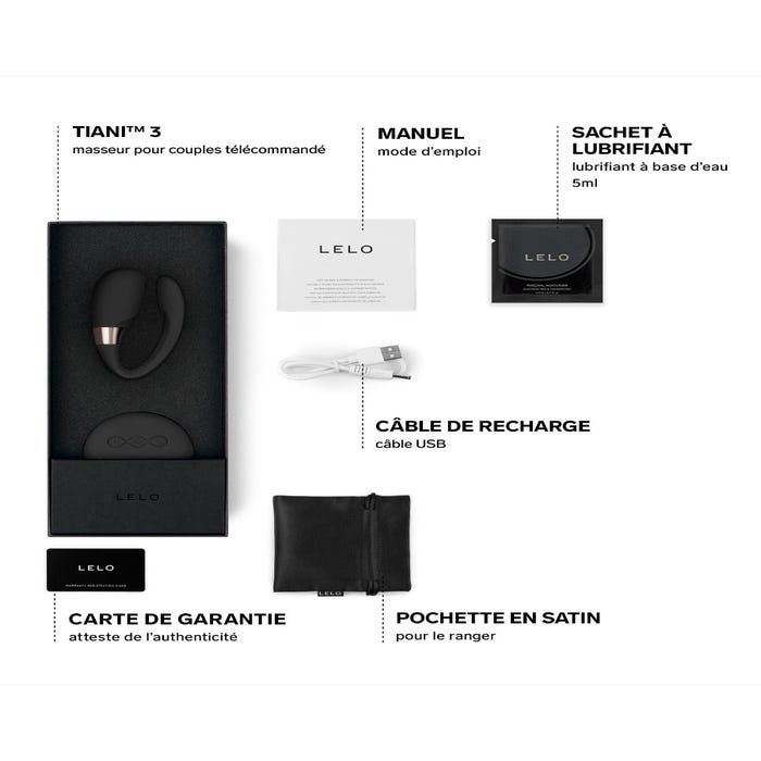 Stimulateur pour couple LELO Tiani 3