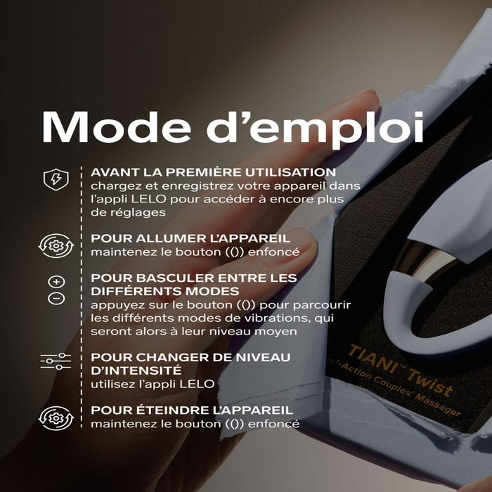 Stimulateur connecté pour couple LELO Tiani Twist