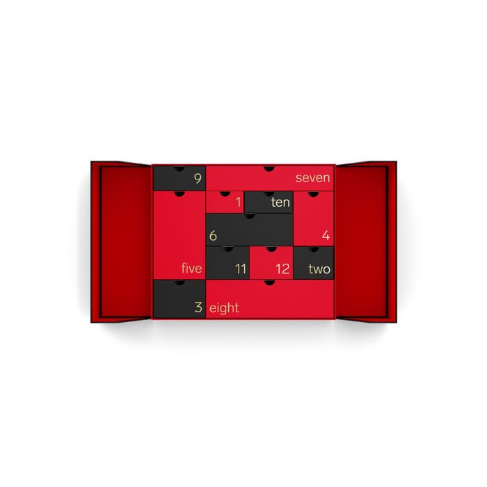 Calendrier de l'Avent de luxe pour couples LELO