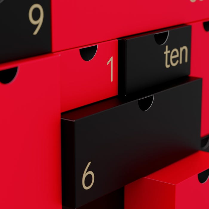Calendrier de l'Avent de luxe pour couples LELO
