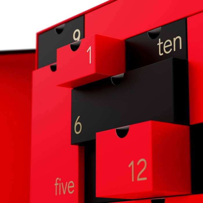 Calendrier de l'Avent de luxe pour couples LELO