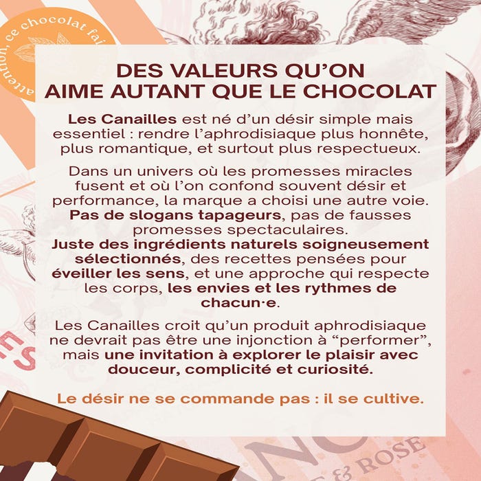 Tablette chocolat aphrodisiaque blanc pistache 100 g