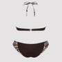 Maillot de bain 2 pièces Niwa imprimé léopard