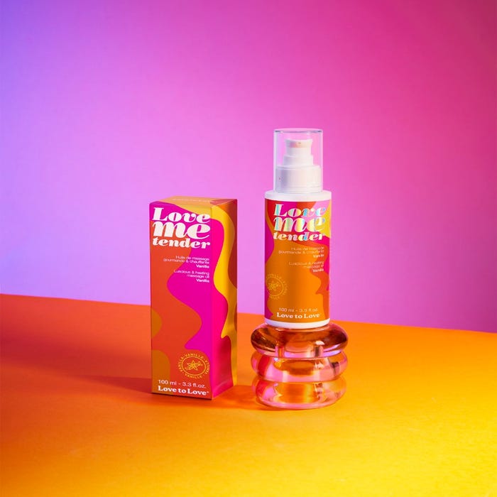 Huile de massage Love Me Tender vanille 100 ml