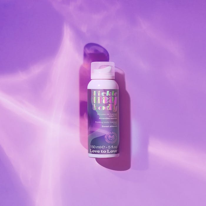 Mousse de massage Tickle My Body amandes sucrées 150 ml