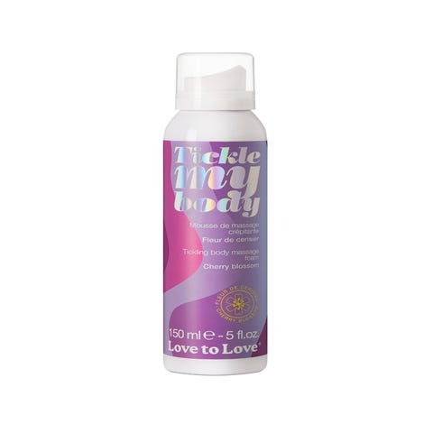 Mousse de massage Tickle My Body fleur de cerisier 150 ml