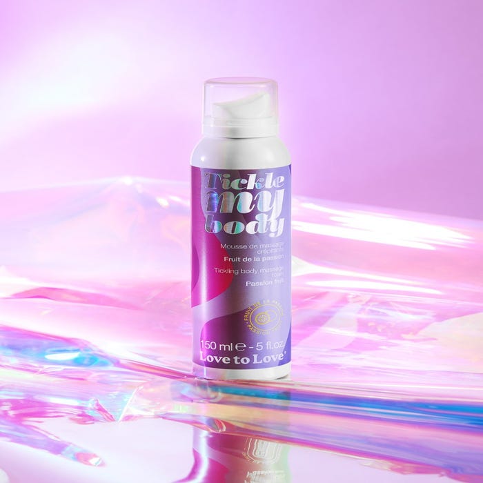 Mousse de massage Tickle My Body fruit de la passion 150 ml