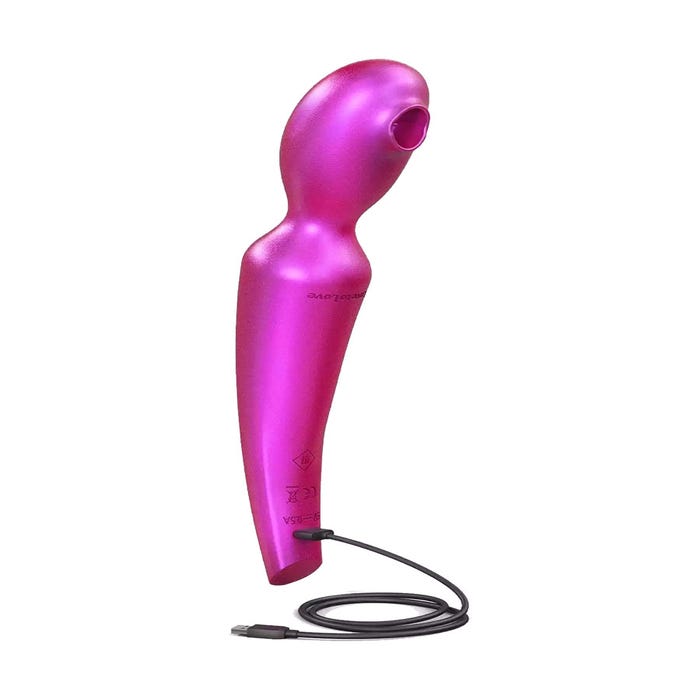 Vibromasseur wand Pleaser rose