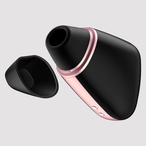 Satisfyer Love Triangle stimulateur clitoridien connecté noir