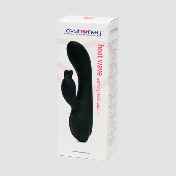 Vibromasseur rabbit chauffant Heat Wave