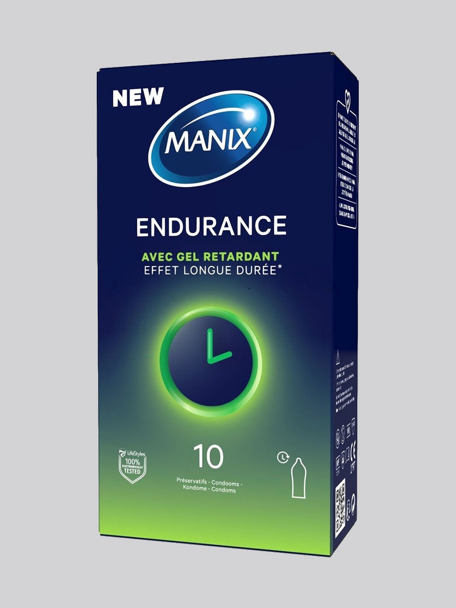 Préservatif retardant Manix Endurance boîte de 10 2