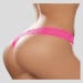 String brésilien dentelle rose