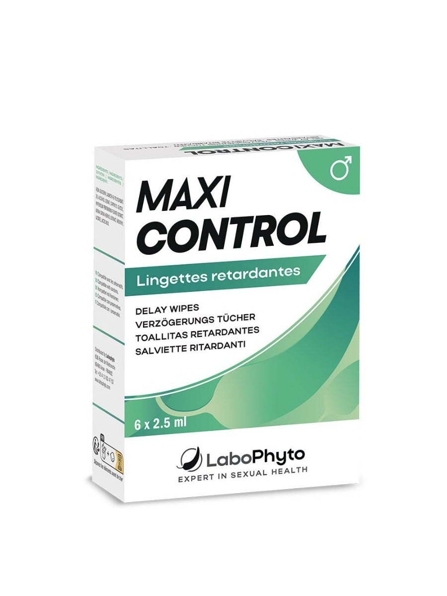 Lingettes effet retardant MaxiControl pack de 6