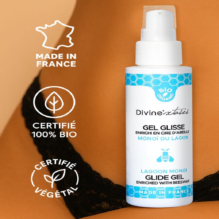 Gel glisse monoï bio 100 ml