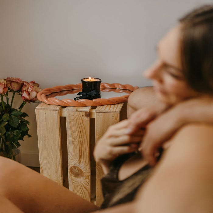 Bougie de massage au parfum affolant