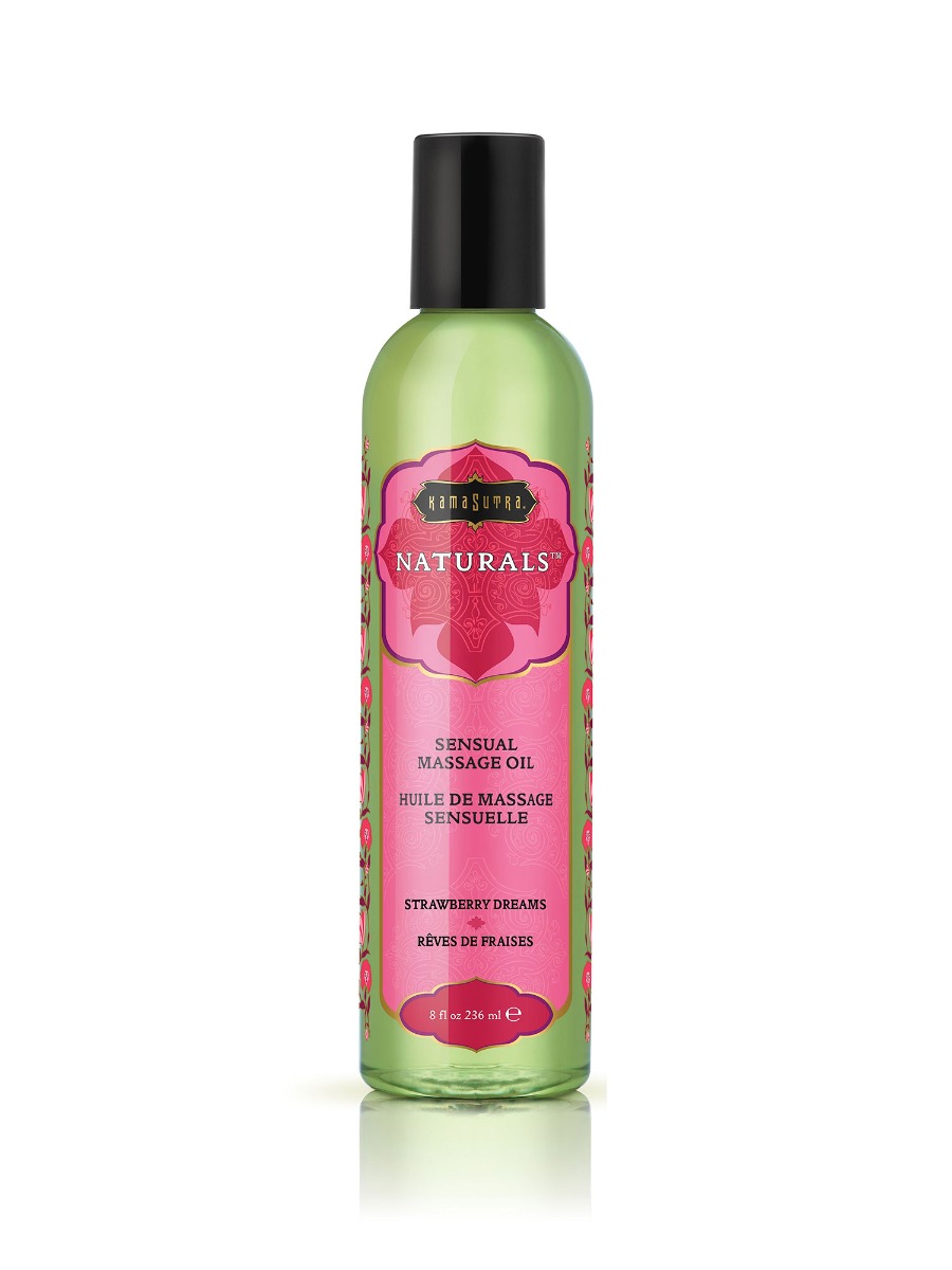 Huile de massage Naturals rêves de fraises 236 ml