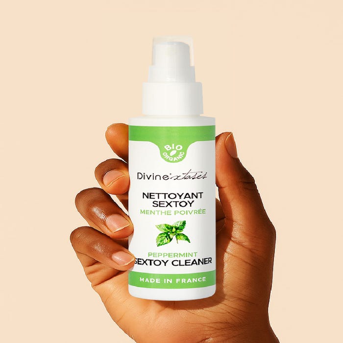 Nettoyant sextoy menthe poivrée bio 100 ml
