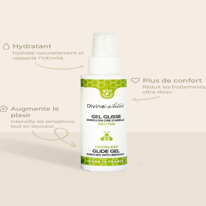 Gel glisse neutre bio 100 ml